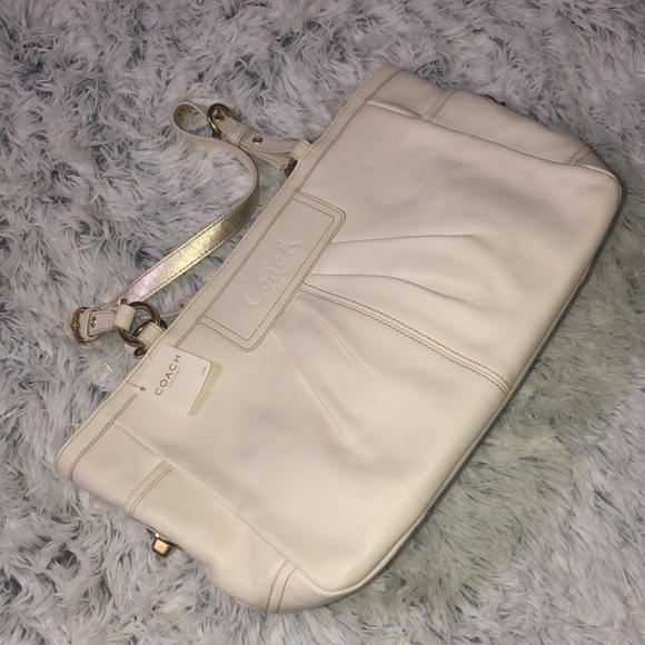 White Coach Bag - Picture 11 of 11